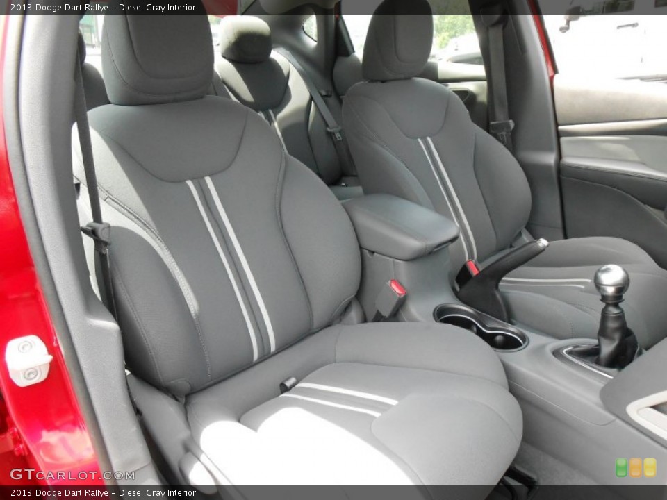 Diesel Gray Interior Photo for the 2013 Dodge Dart Rallye #81372225