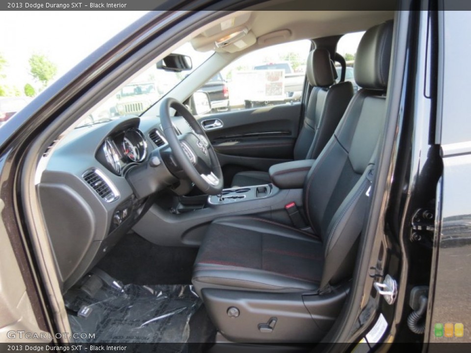 Black Interior Photo for the 2013 Dodge Durango SXT #81372528