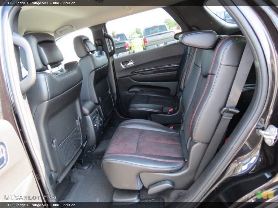 Black Interior Rear Seat for the 2013 Dodge Durango SXT #81372554