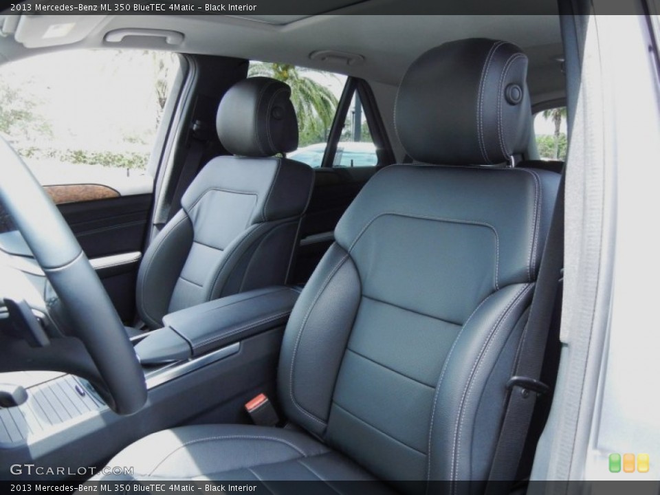 Black Interior Front Seat for the 2013 Mercedes-Benz ML 350 BlueTEC 4Matic #81374192
