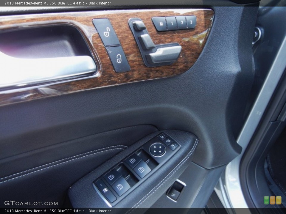 Black Interior Controls for the 2013 Mercedes-Benz ML 350 BlueTEC 4Matic #81374216