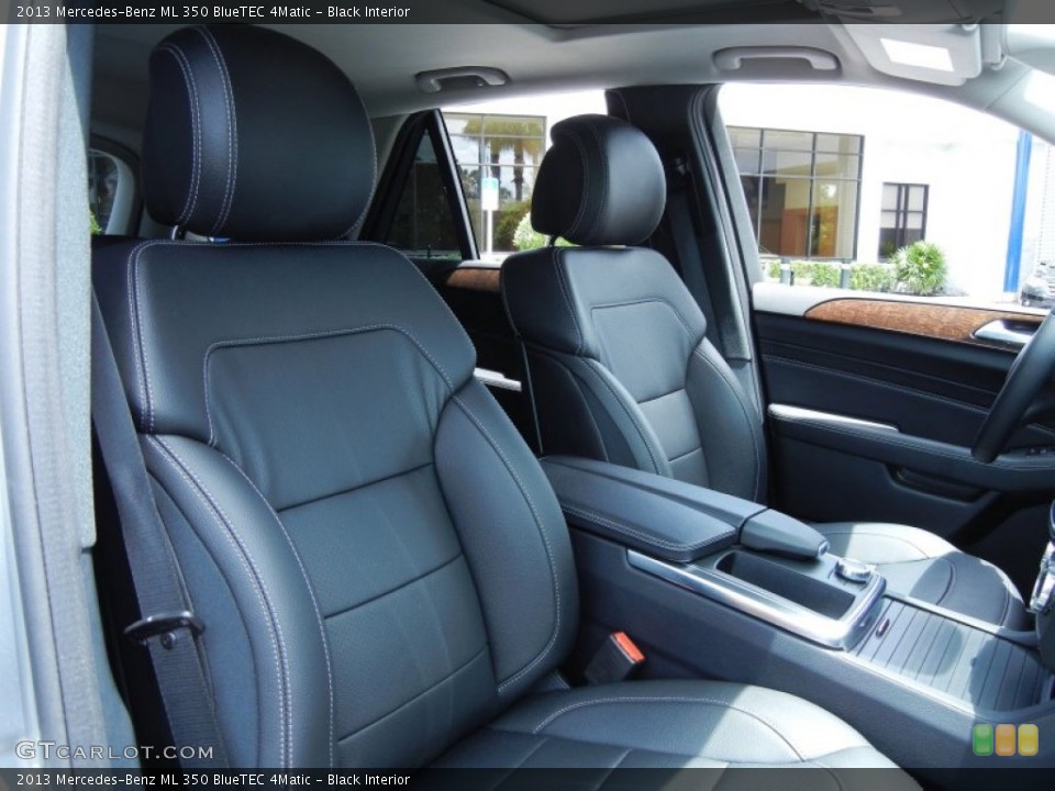 Black Interior Front Seat for the 2013 Mercedes-Benz ML 350 BlueTEC 4Matic #81374313