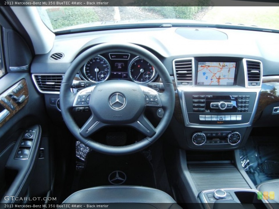 Black Interior Dashboard for the 2013 Mercedes-Benz ML 350 BlueTEC 4Matic #81374388