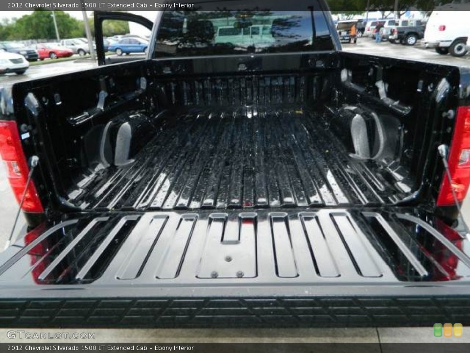 Ebony Interior Trunk for the 2012 Chevrolet Silverado 1500 LT Extended Cab #81374394