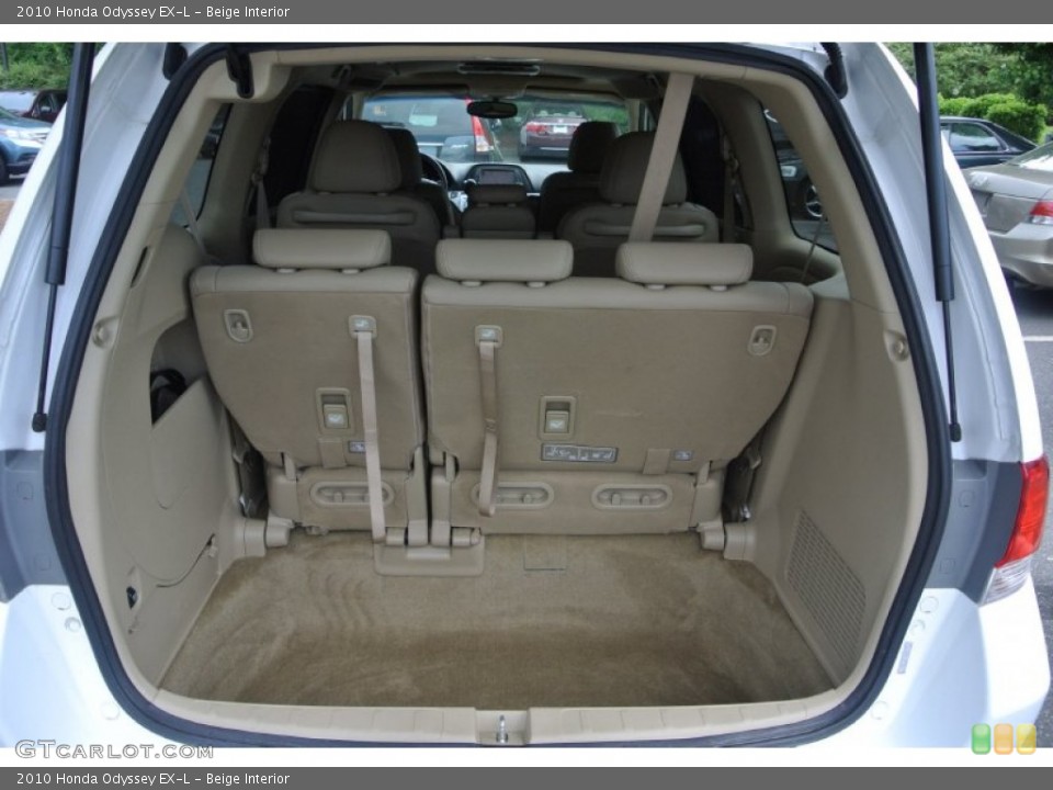 Beige Interior Trunk for the 2010 Honda Odyssey EX-L #81375222