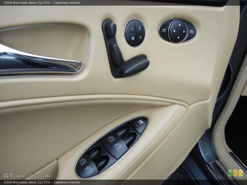 Cashmere Interior Controls for the 2009 Mercedes-Benz CLS 550 #81375611
