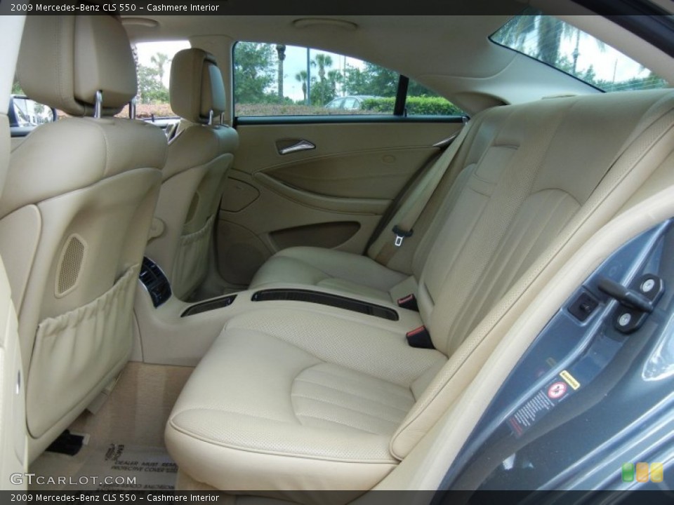 Cashmere Interior Rear Seat for the 2009 Mercedes-Benz CLS 550 #81375637