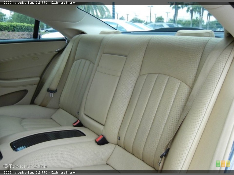 Cashmere Interior Rear Seat for the 2009 Mercedes-Benz CLS 550 #81375659