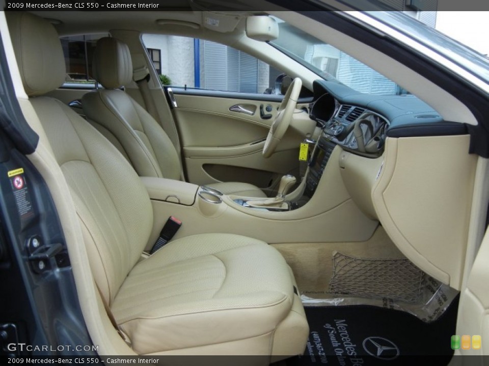 Cashmere Interior Front Seat for the 2009 Mercedes-Benz CLS 550 #81375681