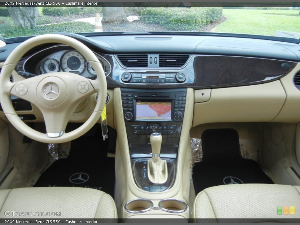 Cashmere Interior Dashboard for the 2009 Mercedes-Benz CLS 550 #81375752