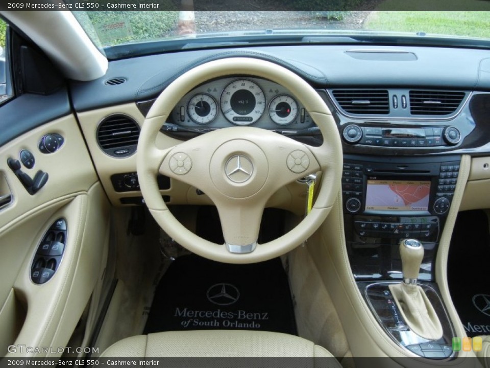 Cashmere Interior Dashboard for the 2009 Mercedes-Benz CLS 550 #81375777