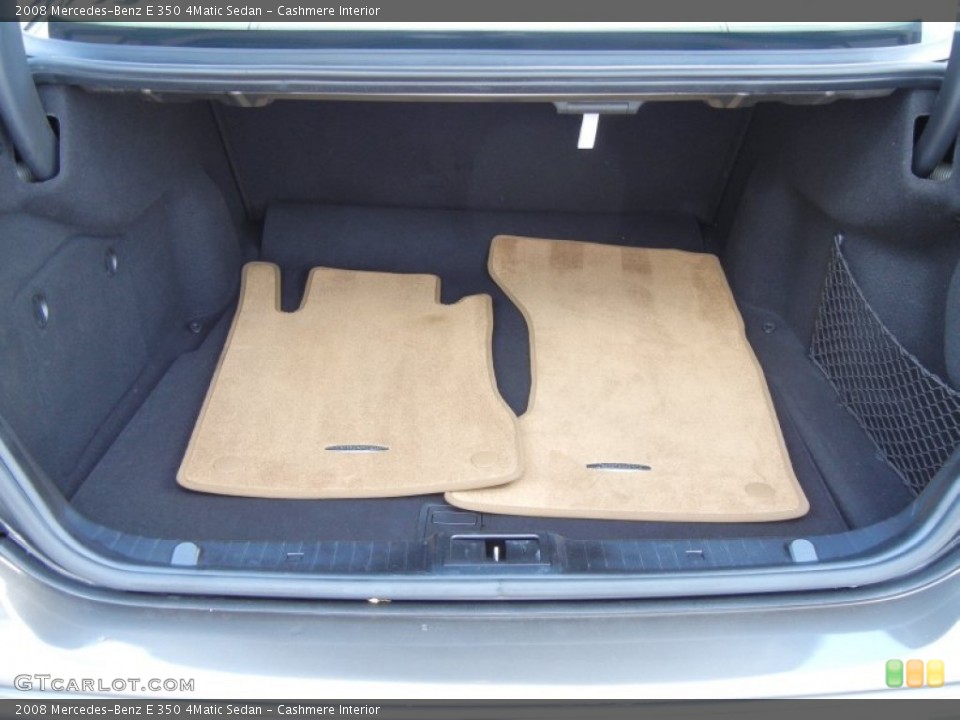 Cashmere Interior Trunk for the 2008 Mercedes-Benz E 350 4Matic Sedan #81376213