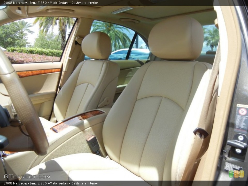 Cashmere Interior Front Seat for the 2008 Mercedes-Benz E 350 4Matic Sedan #81376293
