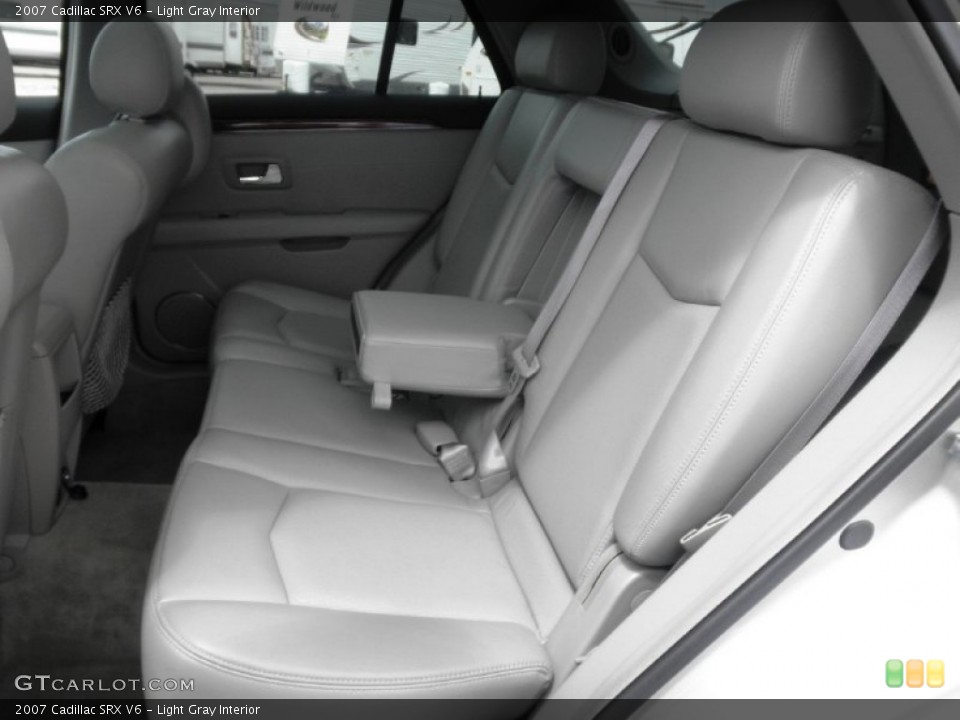 Light Gray Interior Rear Seat for the 2007 Cadillac SRX V6 #81376299