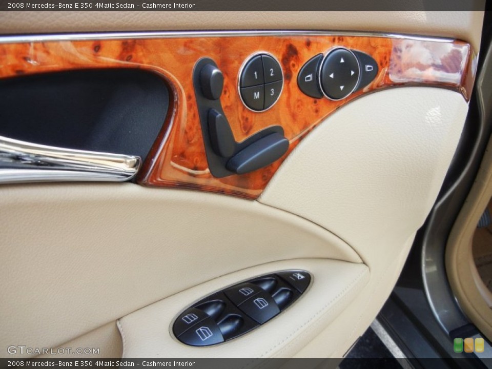 Cashmere Interior Controls for the 2008 Mercedes-Benz E 350 4Matic Sedan #81376320
