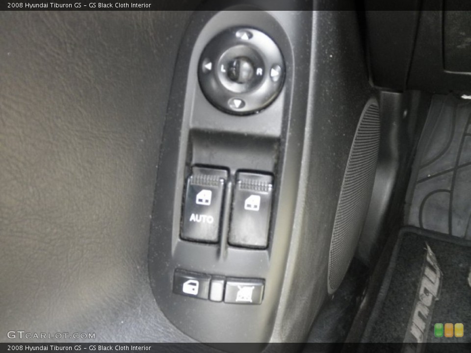 GS Black Cloth Interior Controls for the 2008 Hyundai Tiburon GS #81376978