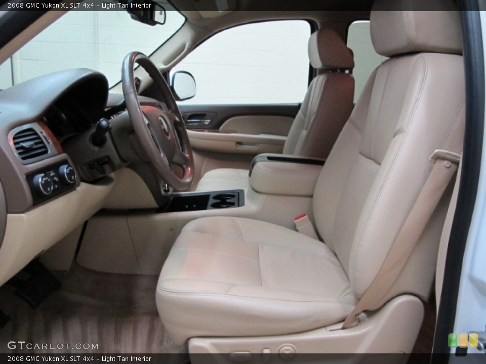Light Tan Interior Front Seat for the 2008 GMC Yukon XL SLT 4x4 #81378152