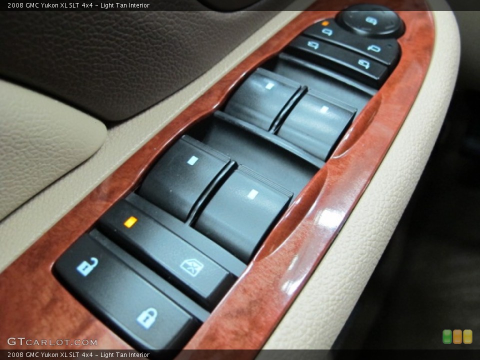 Light Tan Interior Controls for the 2008 GMC Yukon XL SLT 4x4 #81378548