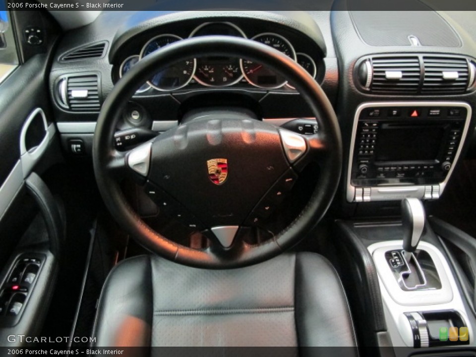 Black Interior Dashboard for the 2006 Porsche Cayenne S #81379149