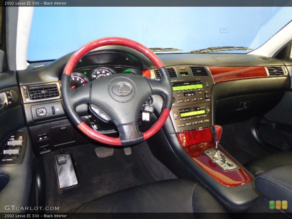 Black Interior Dashboard for the 2002 Lexus ES 300 #81380220