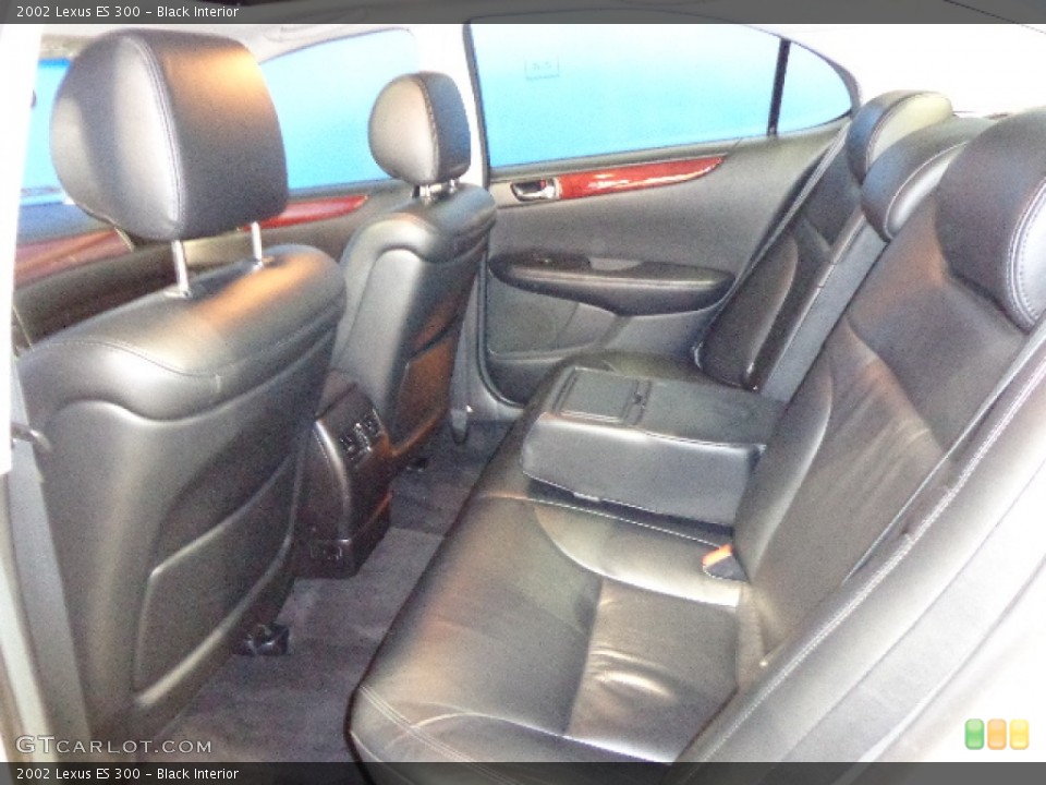 Black Interior Rear Seat for the 2002 Lexus ES 300 #81380269
