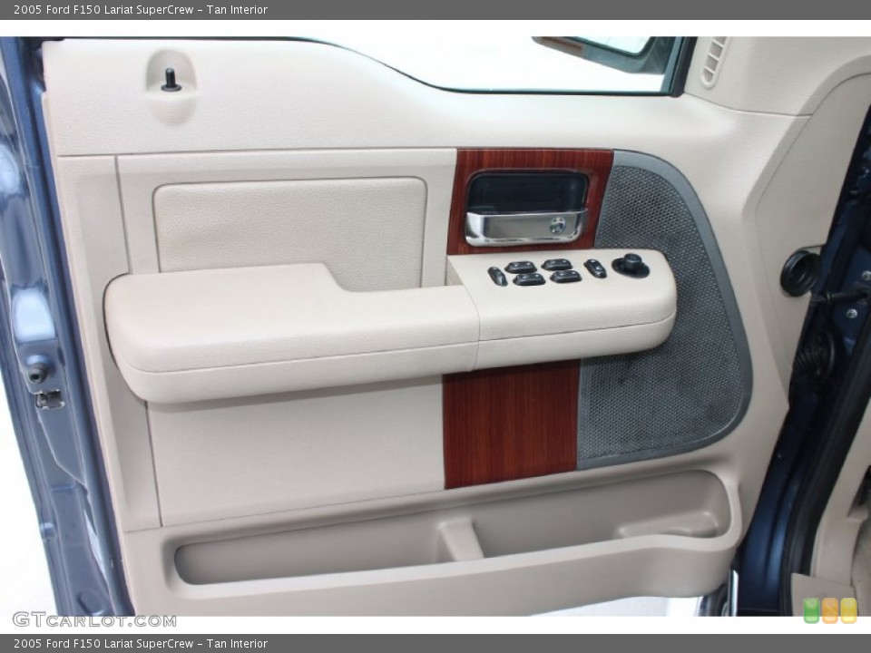 Tan Interior Door Panel for the 2005 Ford F150 Lariat SuperCrew #81381585