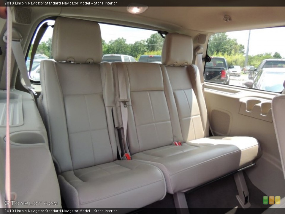 Stone Interior Rear Seat for the 2010 Lincoln Navigator  #81383181