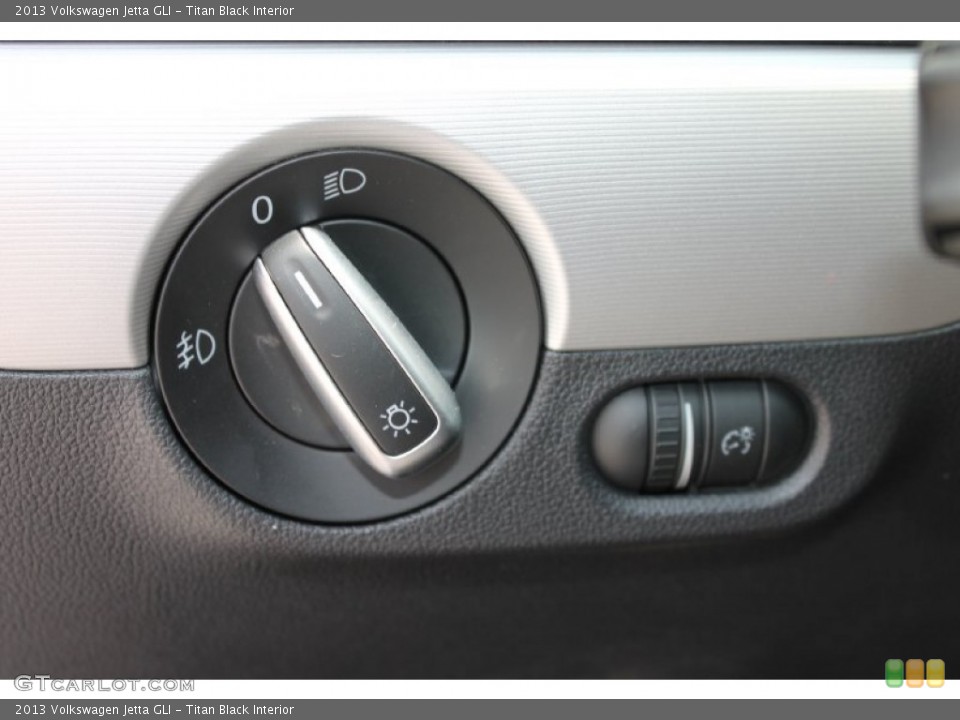 Titan Black Interior Controls for the 2013 Volkswagen Jetta GLI #81384474