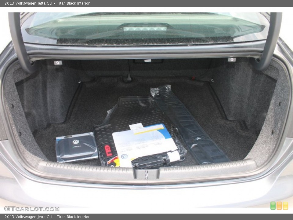 Titan Black Interior Trunk for the 2013 Volkswagen Jetta GLI #81384580