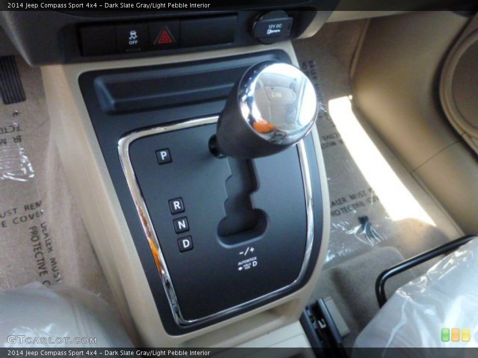 Dark Slate Gray/Light Pebble Interior Transmission for the 2014 Jeep Compass Sport 4x4 #81384705