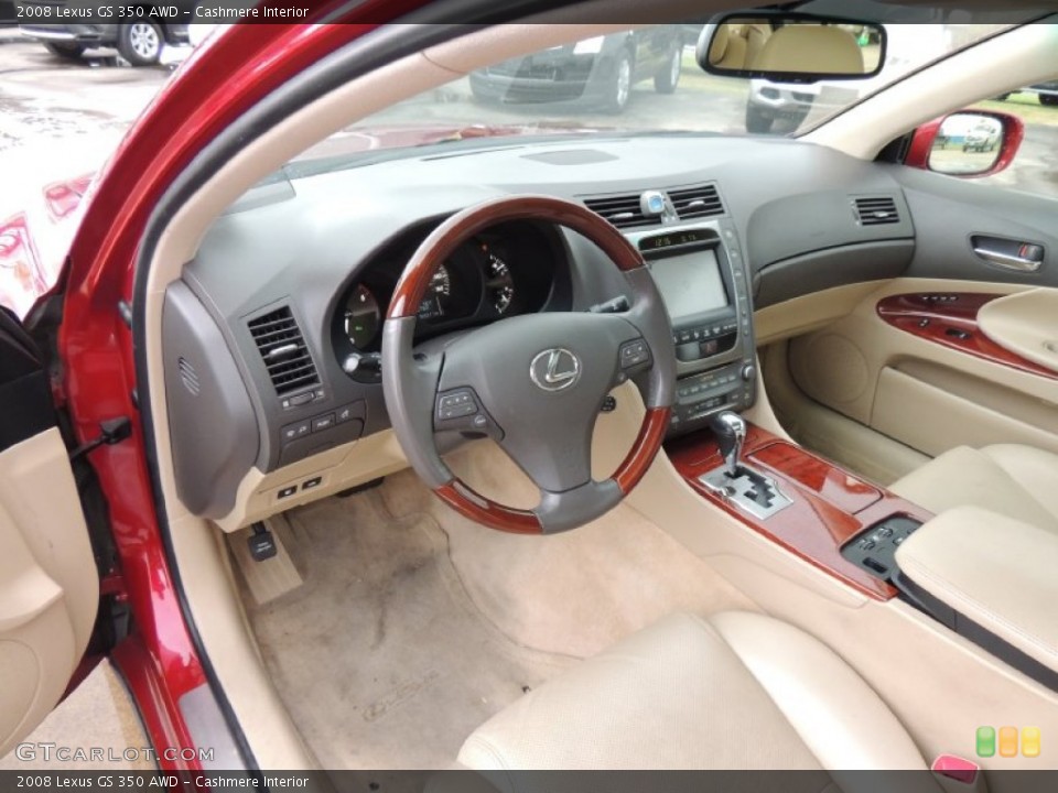 Cashmere Interior Prime Interior for the 2008 Lexus GS 350 AWD #81385515