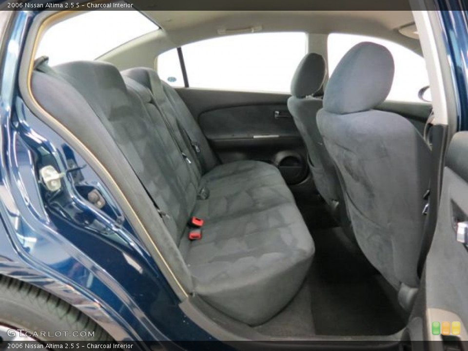 Charcoal Interior Rear Seat for the 2006 Nissan Altima 2.5 S #81386343