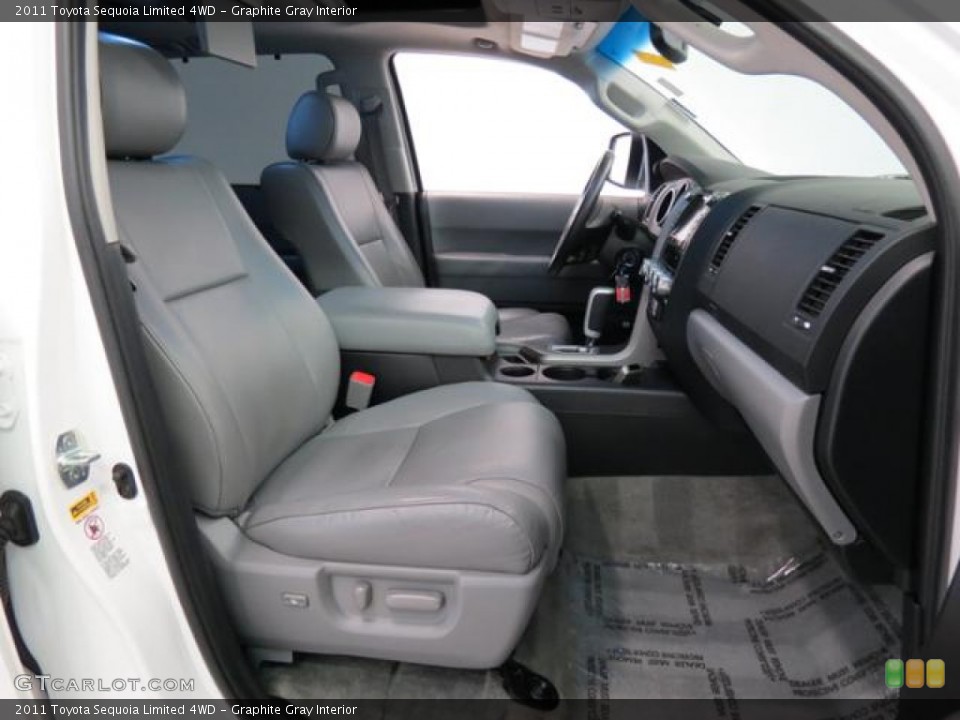 Graphite Gray Interior Photo for the 2011 Toyota Sequoia Limited 4WD #81387096