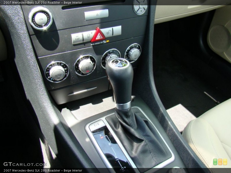 Beige Interior Transmission for the 2007 Mercedes-Benz SLK 280 Roadster #81387380