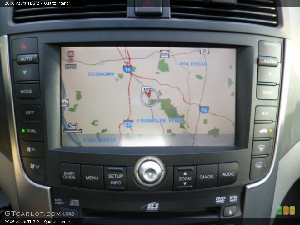 Quartz Interior Navigation for the 2006 Acura TL 3.2 #81387708