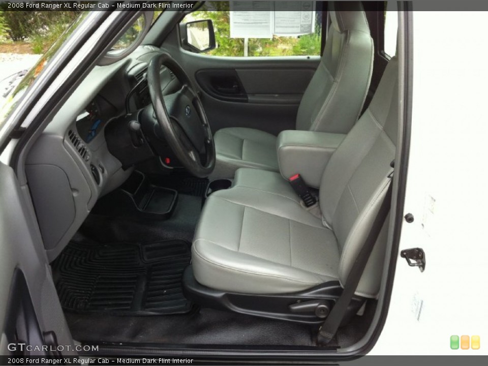 Medium Dark Flint Interior Photo for the 2008 Ford Ranger XL Regular Cab #81387885