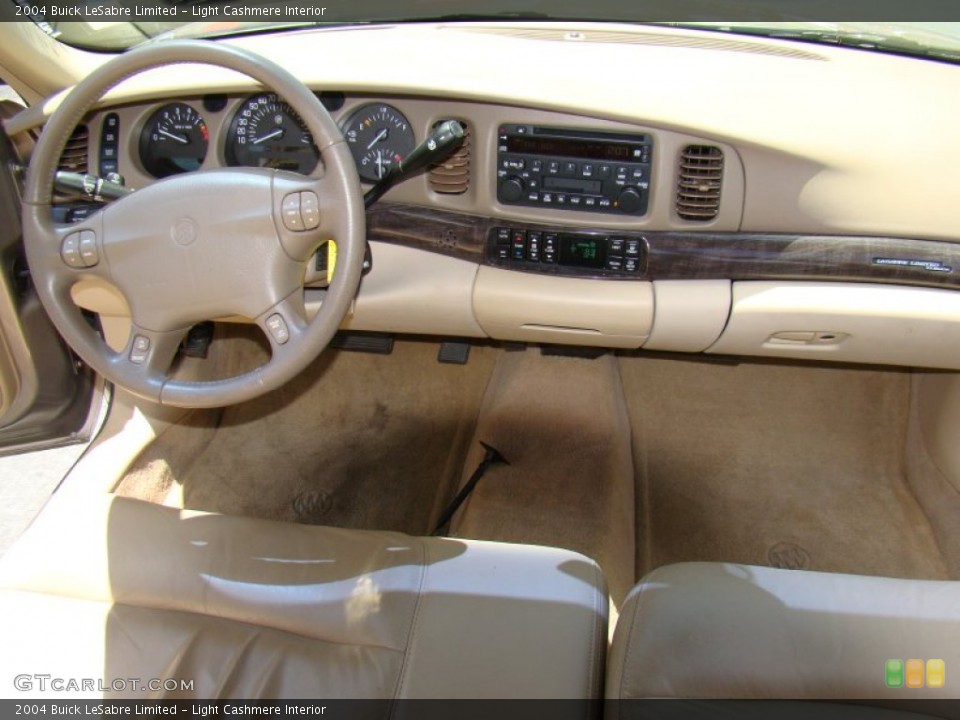 Light Cashmere Interior Dashboard for the 2004 Buick LeSabre Limited #81387942
