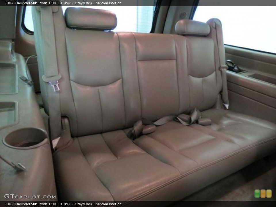 Gray/Dark Charcoal Interior Rear Seat for the 2004 Chevrolet Suburban 1500 LT 4x4 #81388446