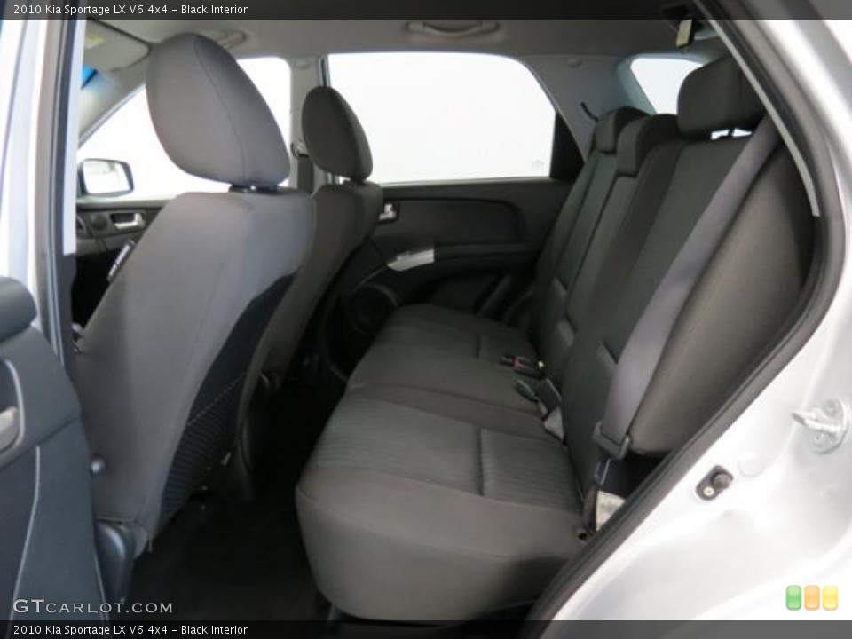 Black Interior Rear Seat for the 2010 Kia Sportage LX V6 4x4 #81389841