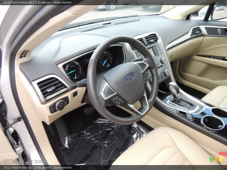 Dune Interior Prime Interior for the 2013 Ford Fusion SE 2.0 EcoBoost #81390033