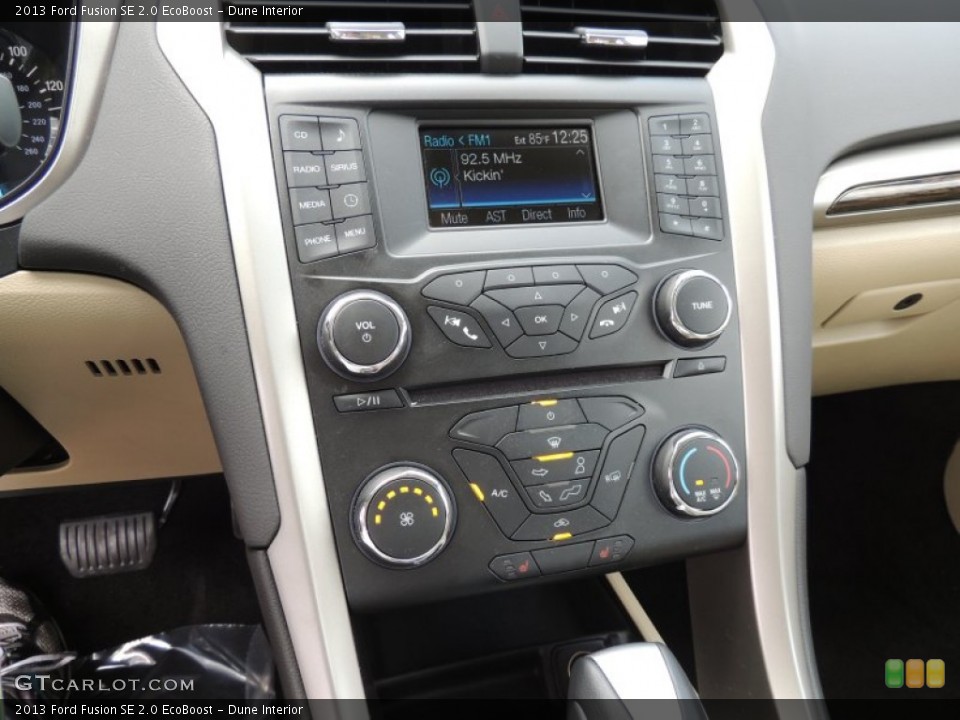 Dune Interior Controls for the 2013 Ford Fusion SE 2.0 EcoBoost #81390417