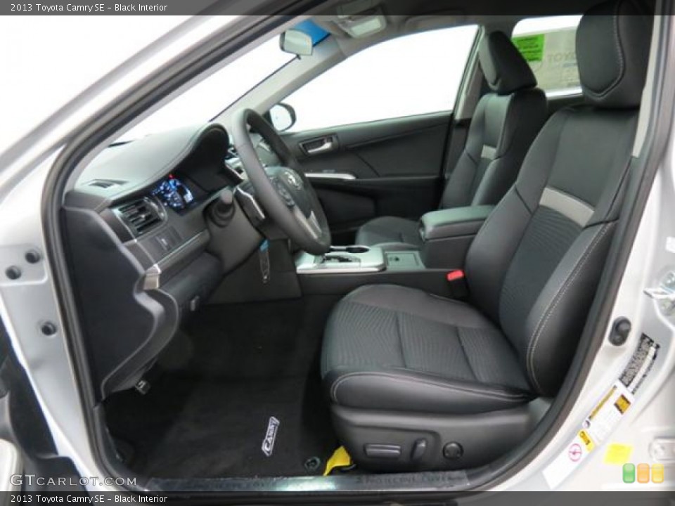Black Interior Photo for the 2013 Toyota Camry SE #81391140