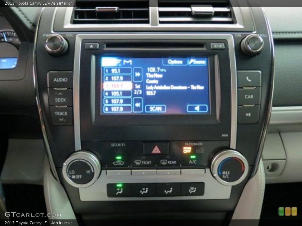 Ash Interior Controls for the 2013 Toyota Camry LE #81391579