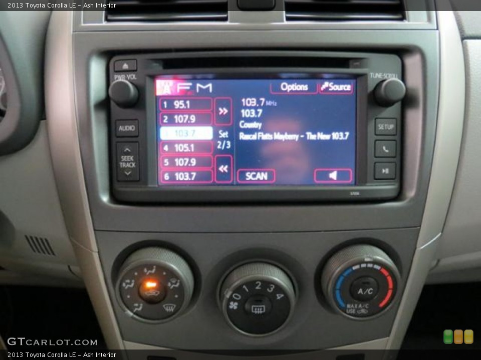 Ash Interior Controls for the 2013 Toyota Corolla LE #81391944