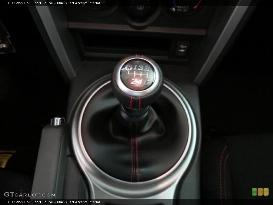 Black/Red Accents Interior Transmission for the 2013 Scion FR-S Sport Coupe #81392691