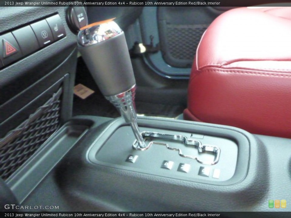 Rubicon 10th Anniversary Edition Red/Black Interior Transmission for the 2013 Jeep Wrangler Unlimited Rubicon 10th Anniversary Edition 4x4 #81392959