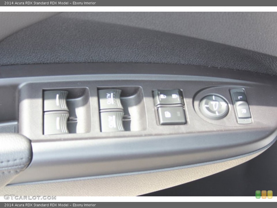 Ebony Interior Controls for the 2014 Acura RDX  #81393308