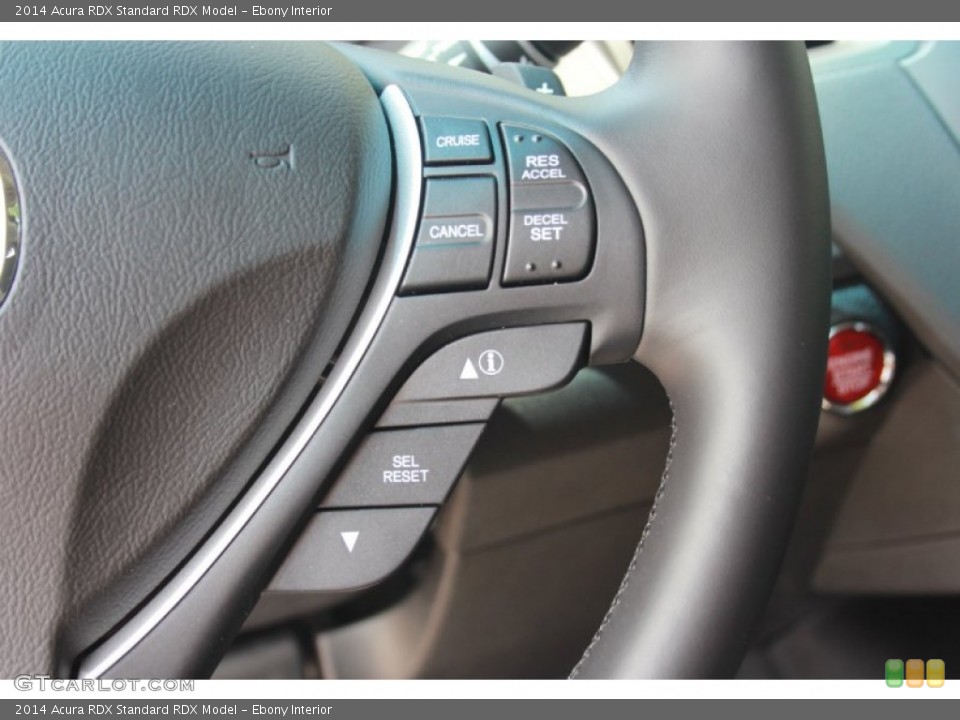 Ebony Interior Controls for the 2014 Acura RDX  #81393449