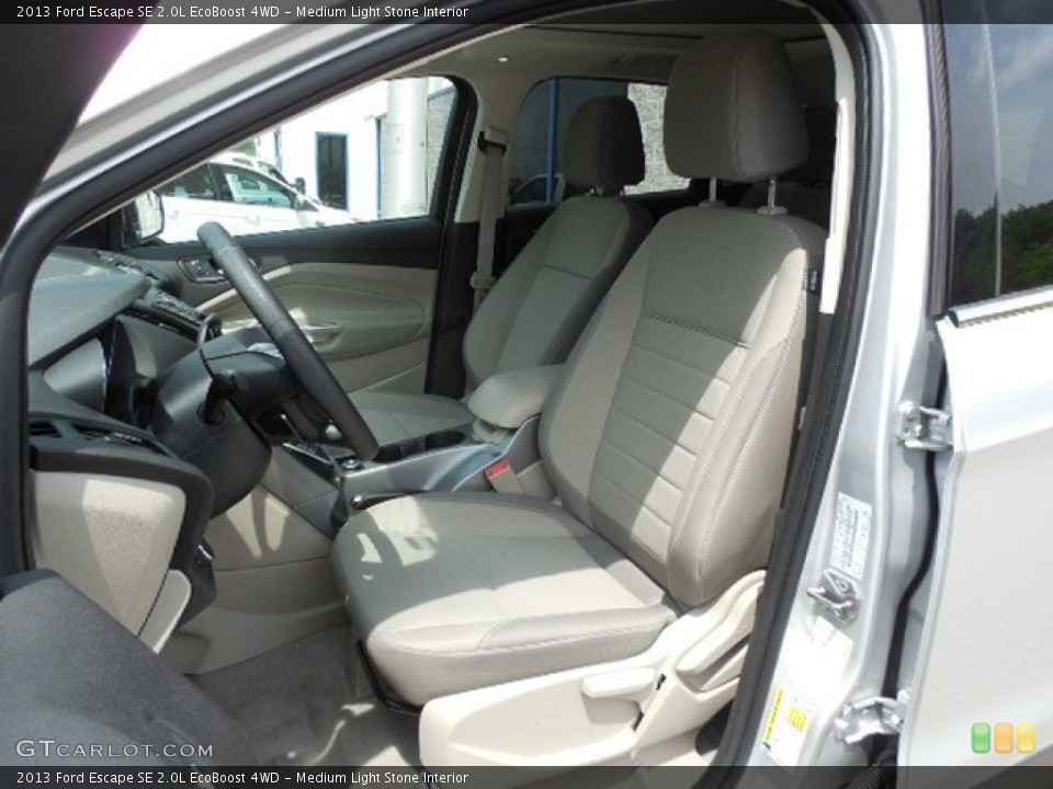 Medium Light Stone Interior Photo for the 2013 Ford Escape SE 2.0L EcoBoost 4WD #81394863