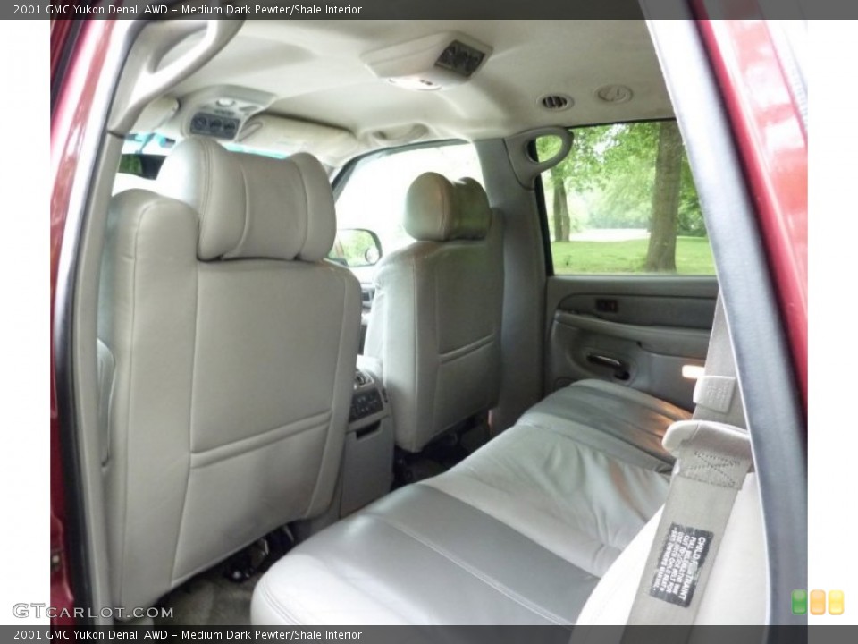 Medium Dark Pewter/Shale Interior Rear Seat for the 2001 GMC Yukon Denali AWD #81398472